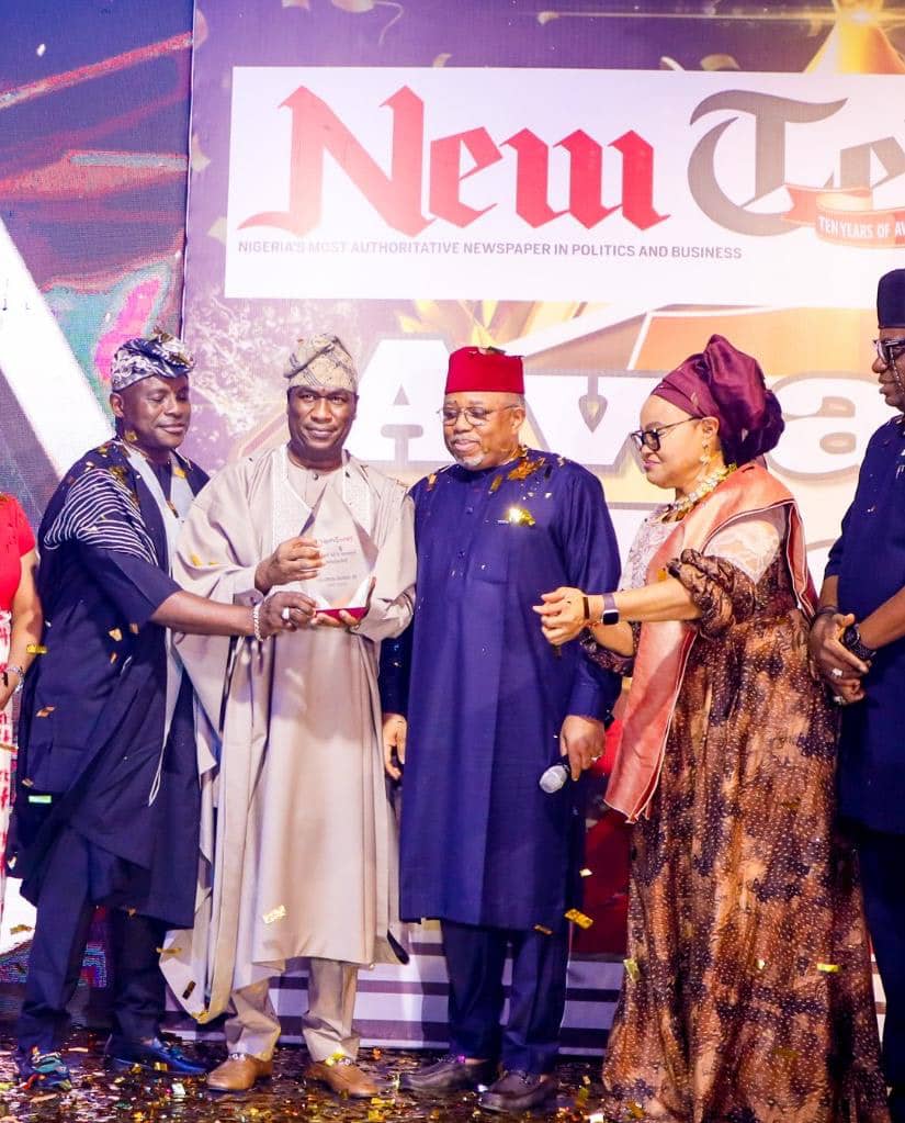 Sanwo Olu Receives New Telegraph S Infrastructure Development Award