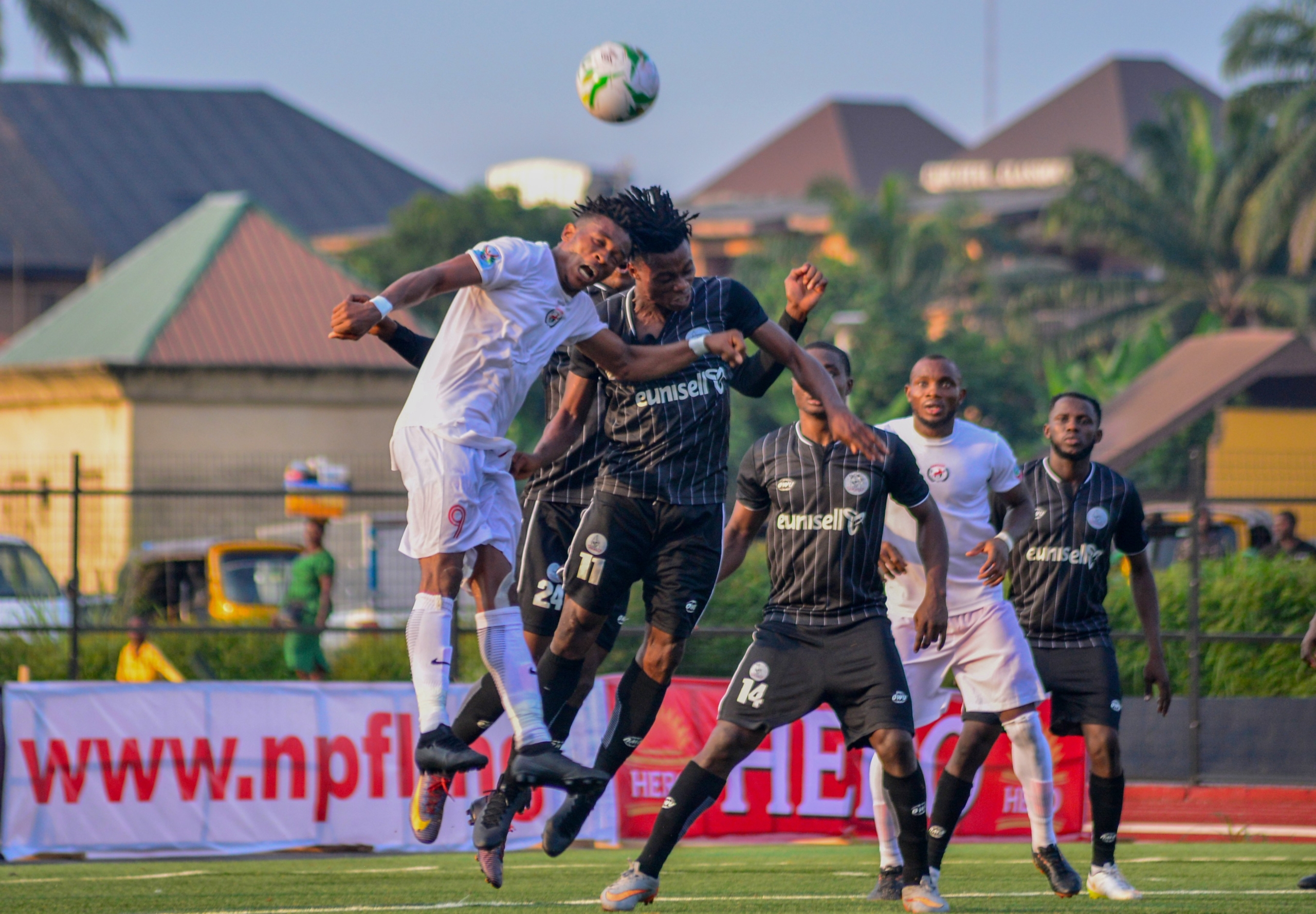 Champions Rivers United in action against Rangers on Matchday 34 in Awka. Result: 0-0