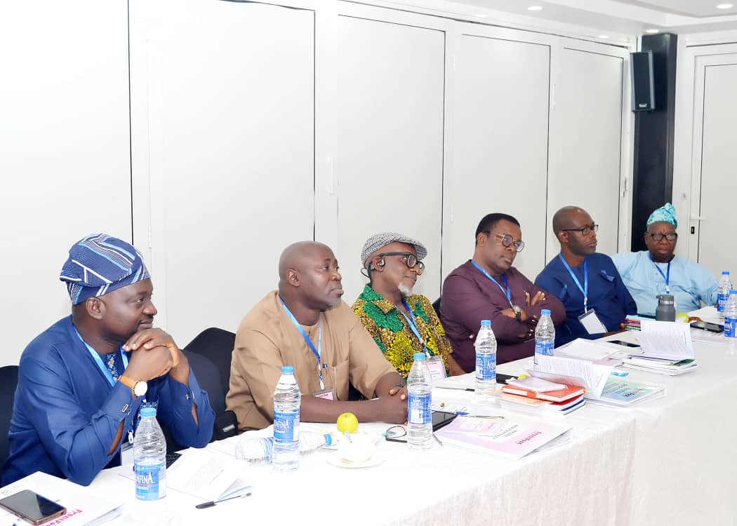 From left: Kabir Alabi Garba, Habib Aruna, Marcel Mbamalu and Dr. Isah Momoh