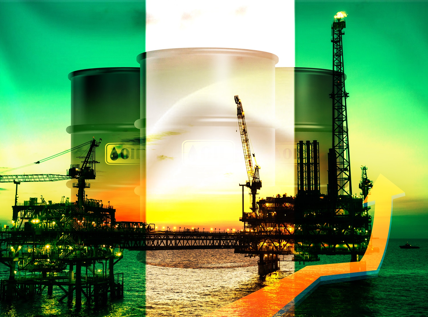 Nigerian oil production growth